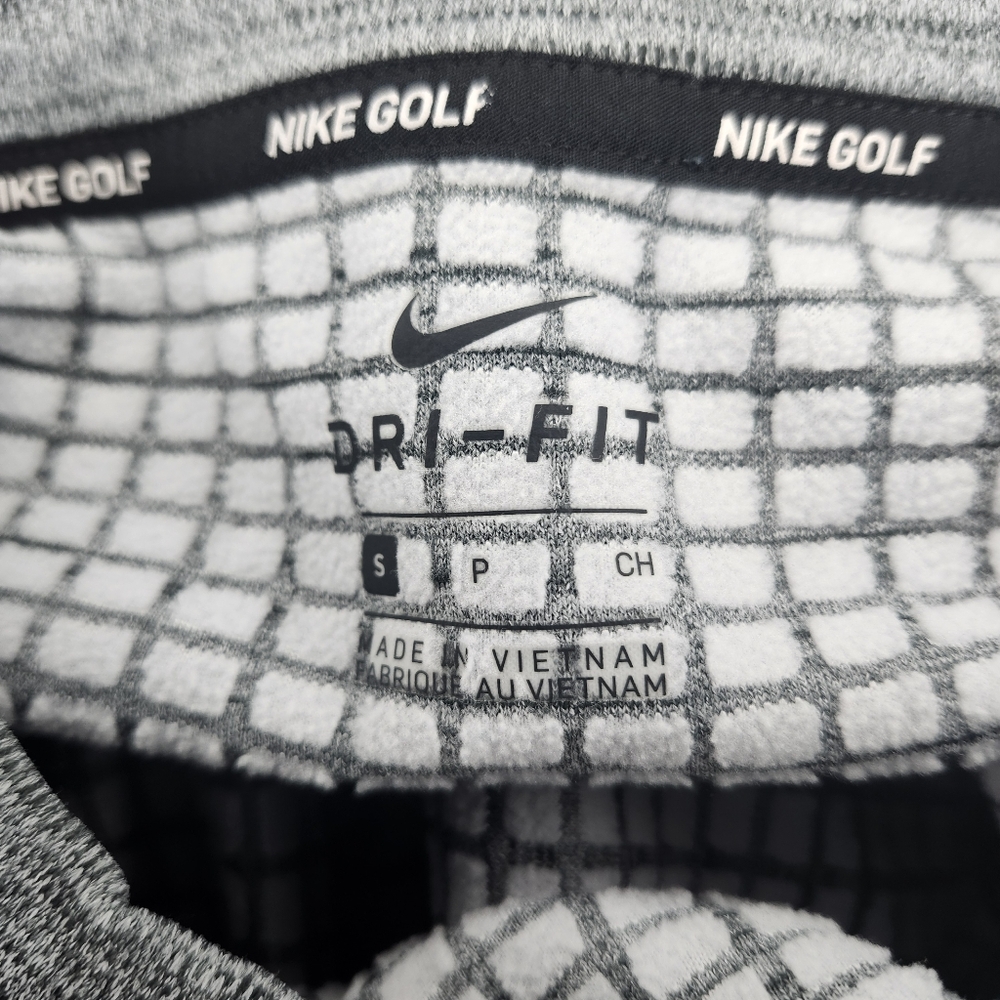 NIKE GOLF Heathered Gray Crew Neck Sweater - Small - Picture 5 of 5